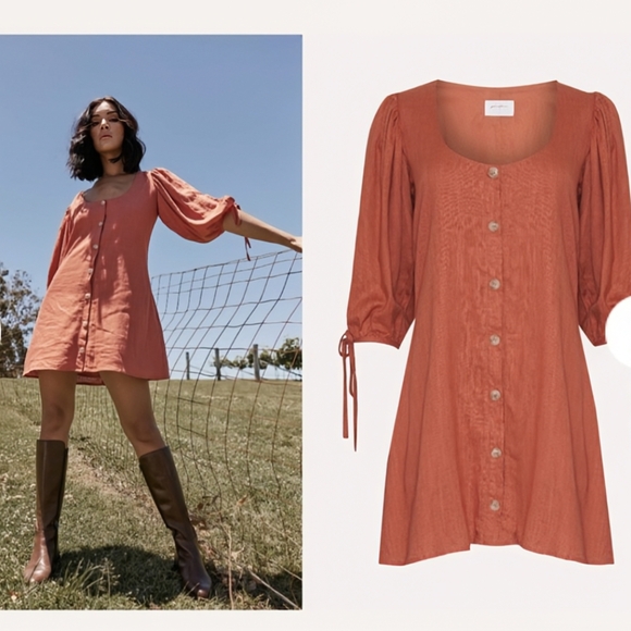 🎉 HOST PICK Free People Sangria Mini Dress Sz S - Picture 2 of 8